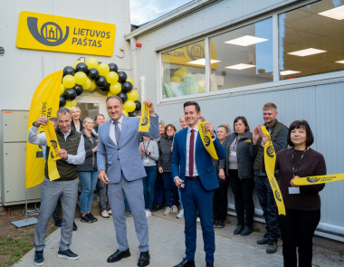 Alytaus logistikos centro atidarymas