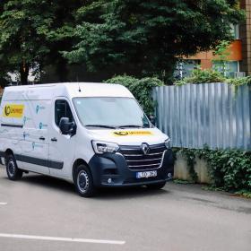 LP EXPRESS kurjerio automobilis